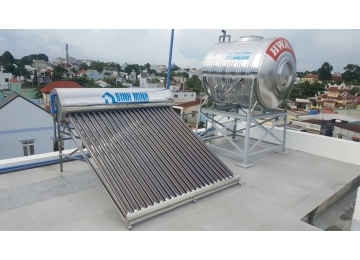 Máy nước nóng năng lượng mặt trời Bình Minh 240 lít